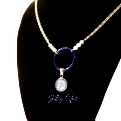 Discreet Tree Of Life Moonstone Necklace