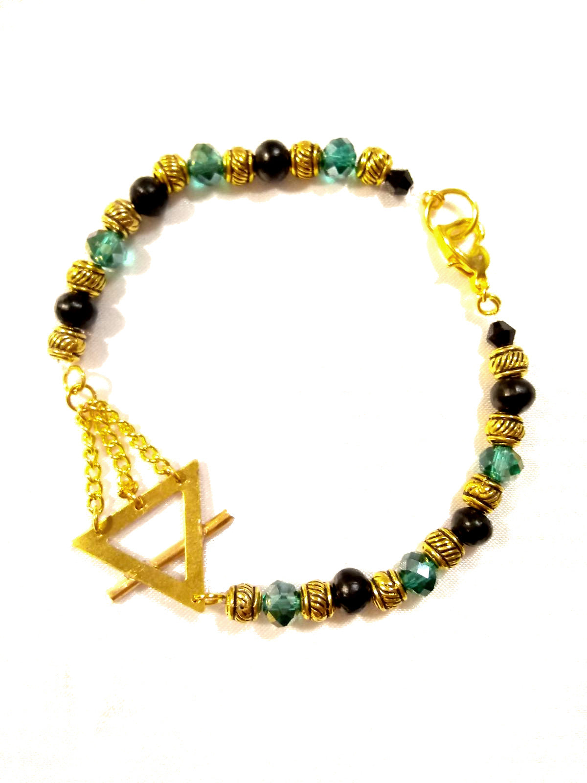 Earth Element Custom Beaded Bracelet