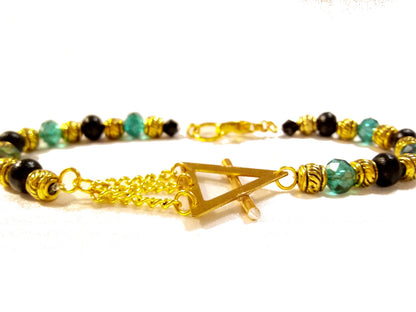 Earth Element Custom Beaded Bracelet