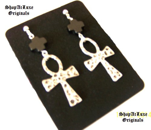 Egyptian Ankh Earrings