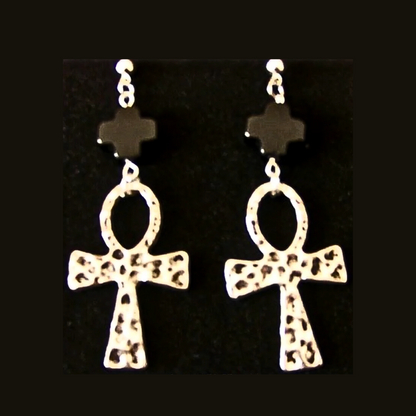 Egyptian Ankh Earrings