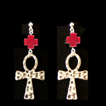 Egyptian Ankh Earrings