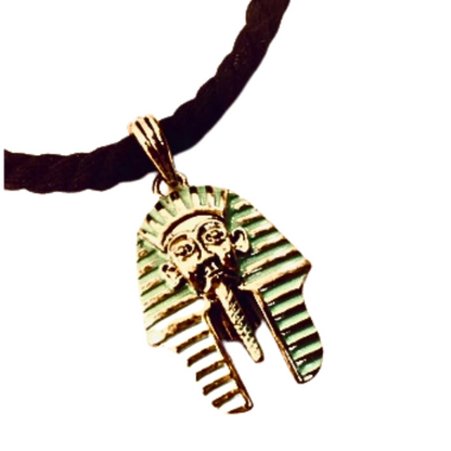 Egyptian Pharoah Twisted Textile Bracelet