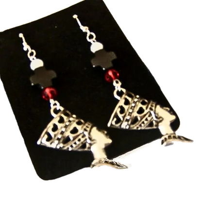 Egyptian Queen Nefertiti Earrings