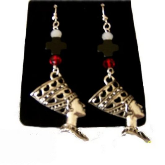 Egyptian Queen Nefertiti Earrings