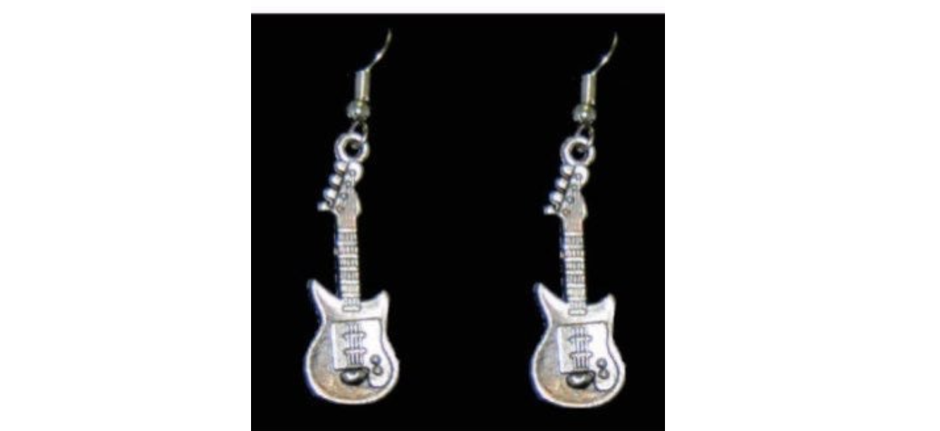 Electric Guitar Earrings