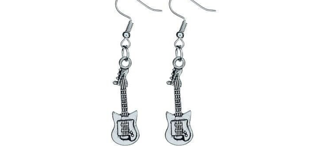 Electric Guitar Earrings