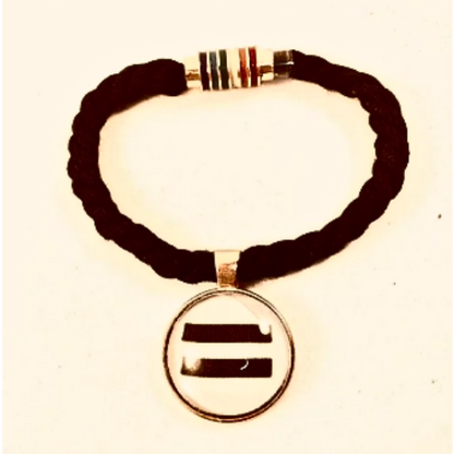 LBGTQ Equality Twisted Textile Bracelet