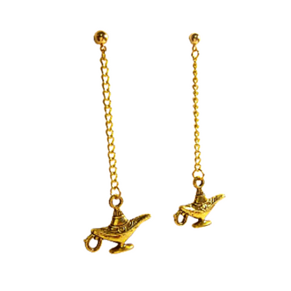 Genie's Lamp Dangle Earrings