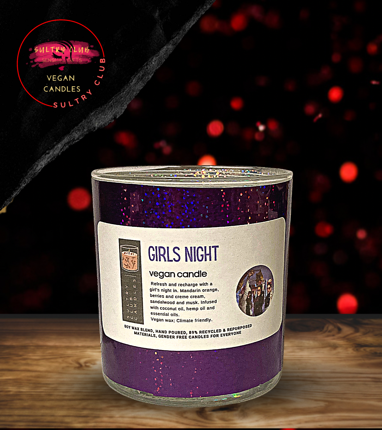 GIRLS NIGHT! Candle by Sultry Club