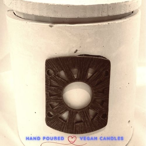 HAPPY CAMPER CEMENT VEGAN CANDLE