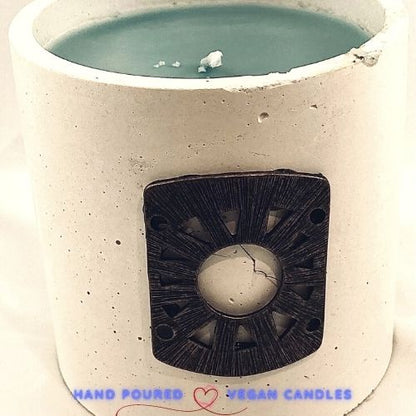 HAPPY CAMPER CEMENT VEGAN CANDLE