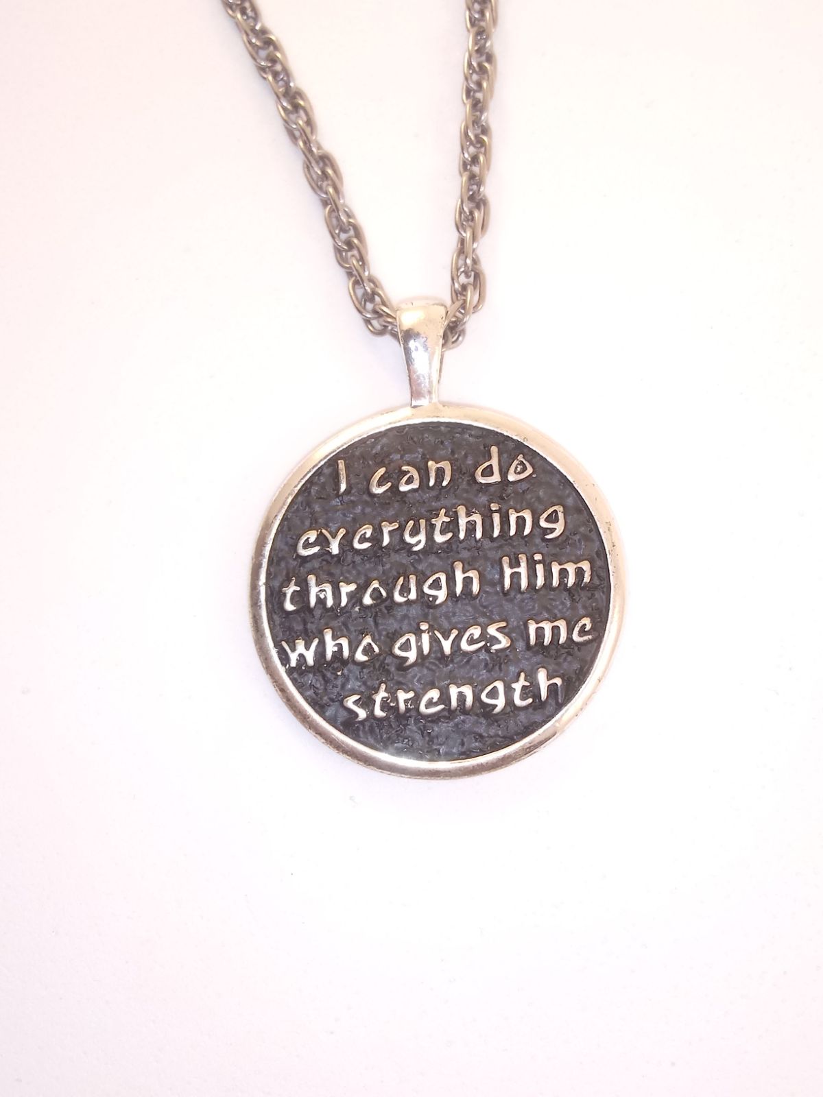 I Can Do All Things Scripture Necklace