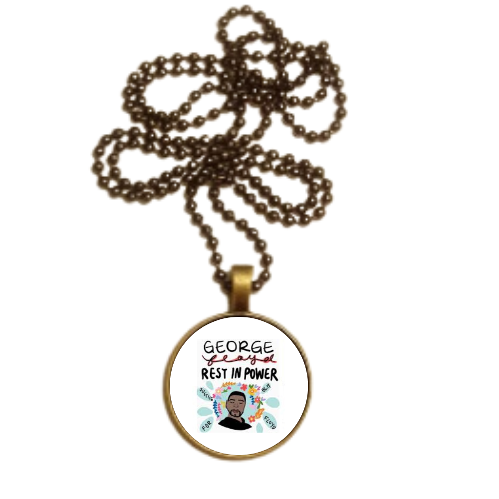 GEORGE FLOYD - REST IN POWER - Social Justice Necklace