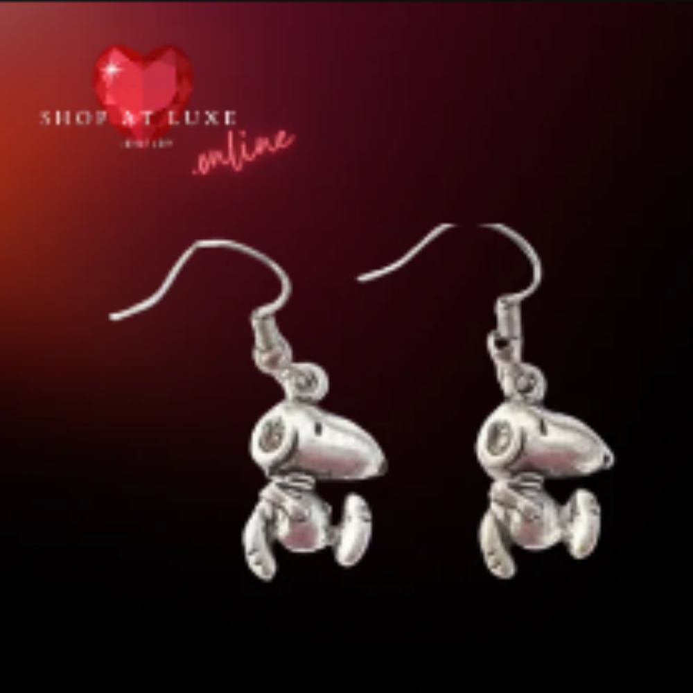 Keep On Movin' Snoopy Earrings