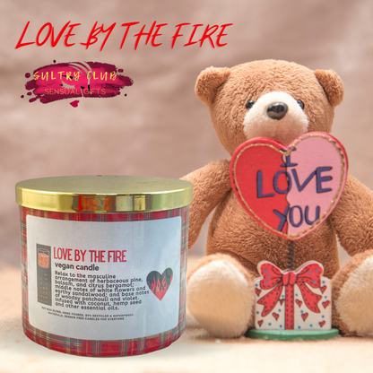 LOVE BY THE FIRE 3 Wick Candle by Sultry Club