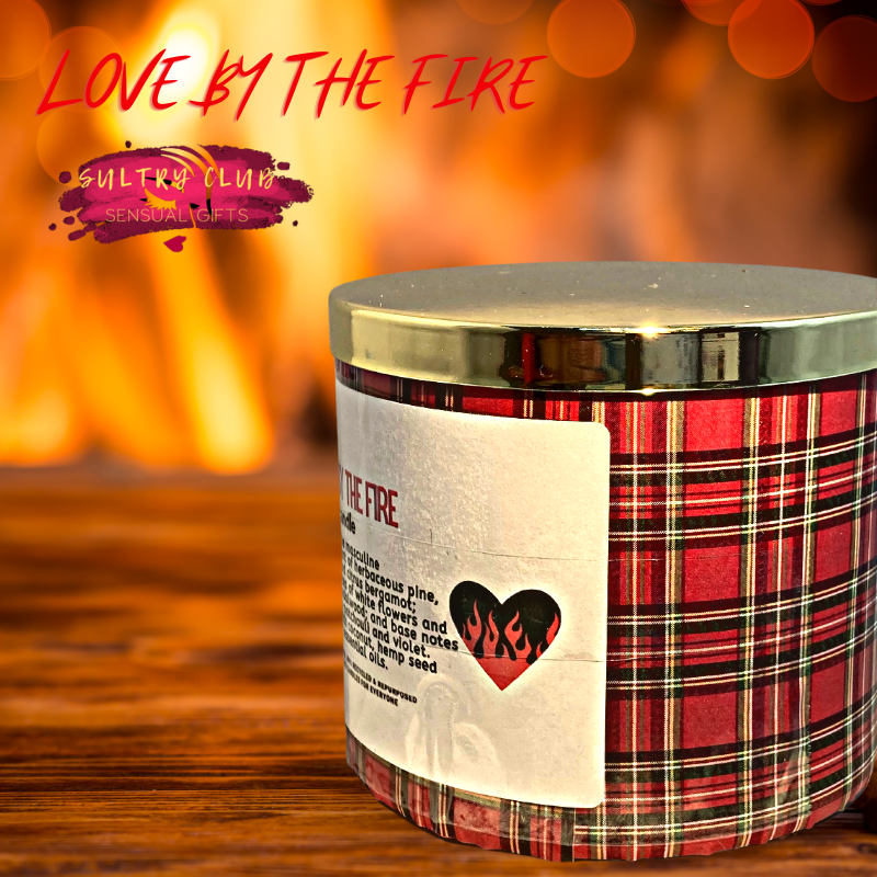 LOVE BY THE FIRE 3 Wick Candle by Sultry Club