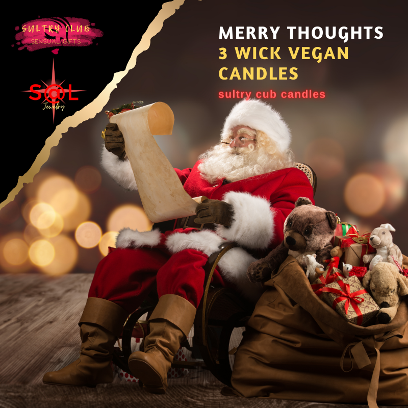 Merry Thoughts 3 Wick Candle