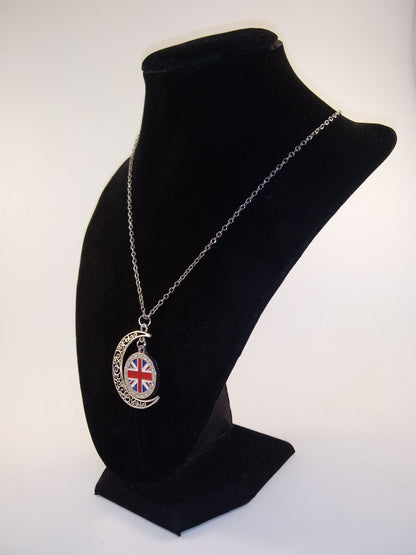 Moon Shines Over UK Necklace