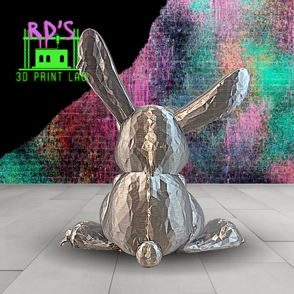 NOT YOUR AVERAGE BUNNY (SILVER) WITH SECRET COMPARTMENT