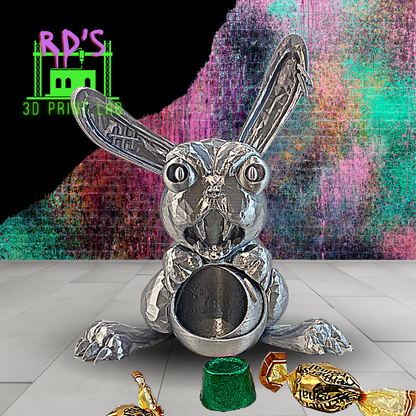 NOT YOUR AVERAGE BUNNY (SILVER) WITH SECRET COMPARTMENT