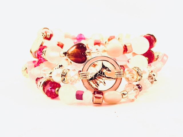 Posh Puppy Lovers Luxe Wrap Bracelet