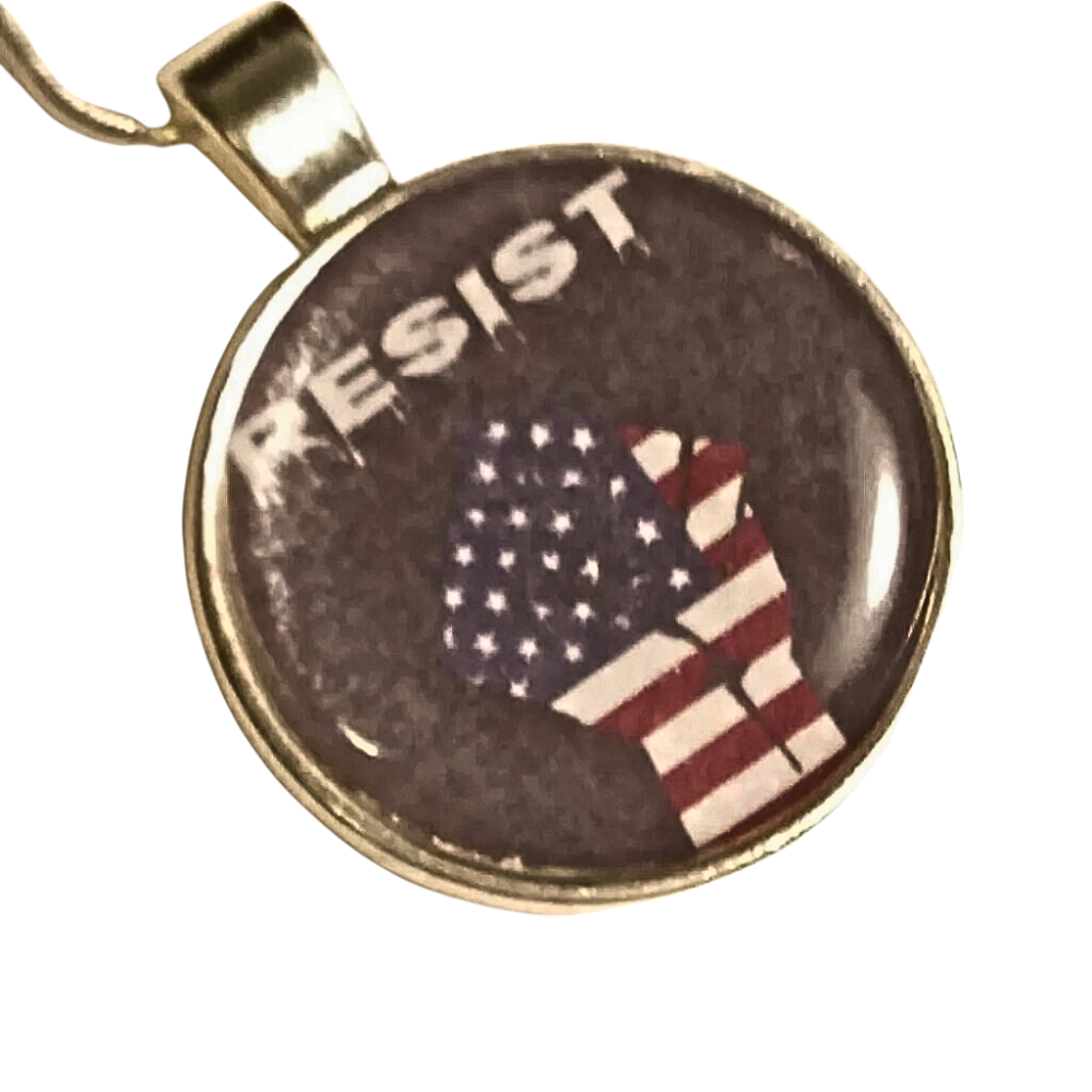 RESIST Original Peaceful Protest Necklace