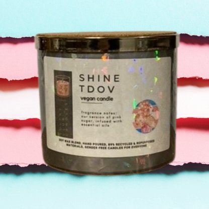 SHINE TDOV Pride Candle