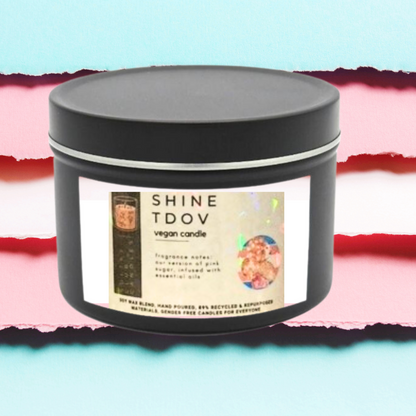 SHINE TDOV Pride Candle