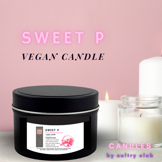 SWEET P VEGAN CANDLE