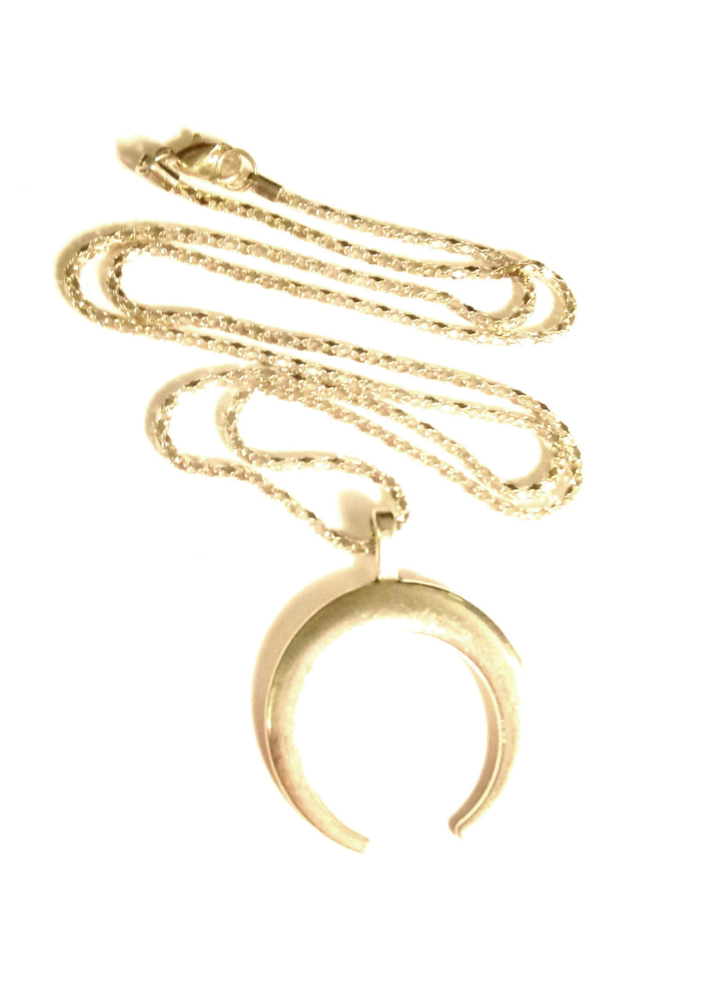 Viking Horn Of Odin Pendant Necklace