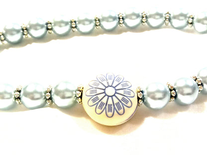 Solstice Sun Baby Blue Pearl Bracelet