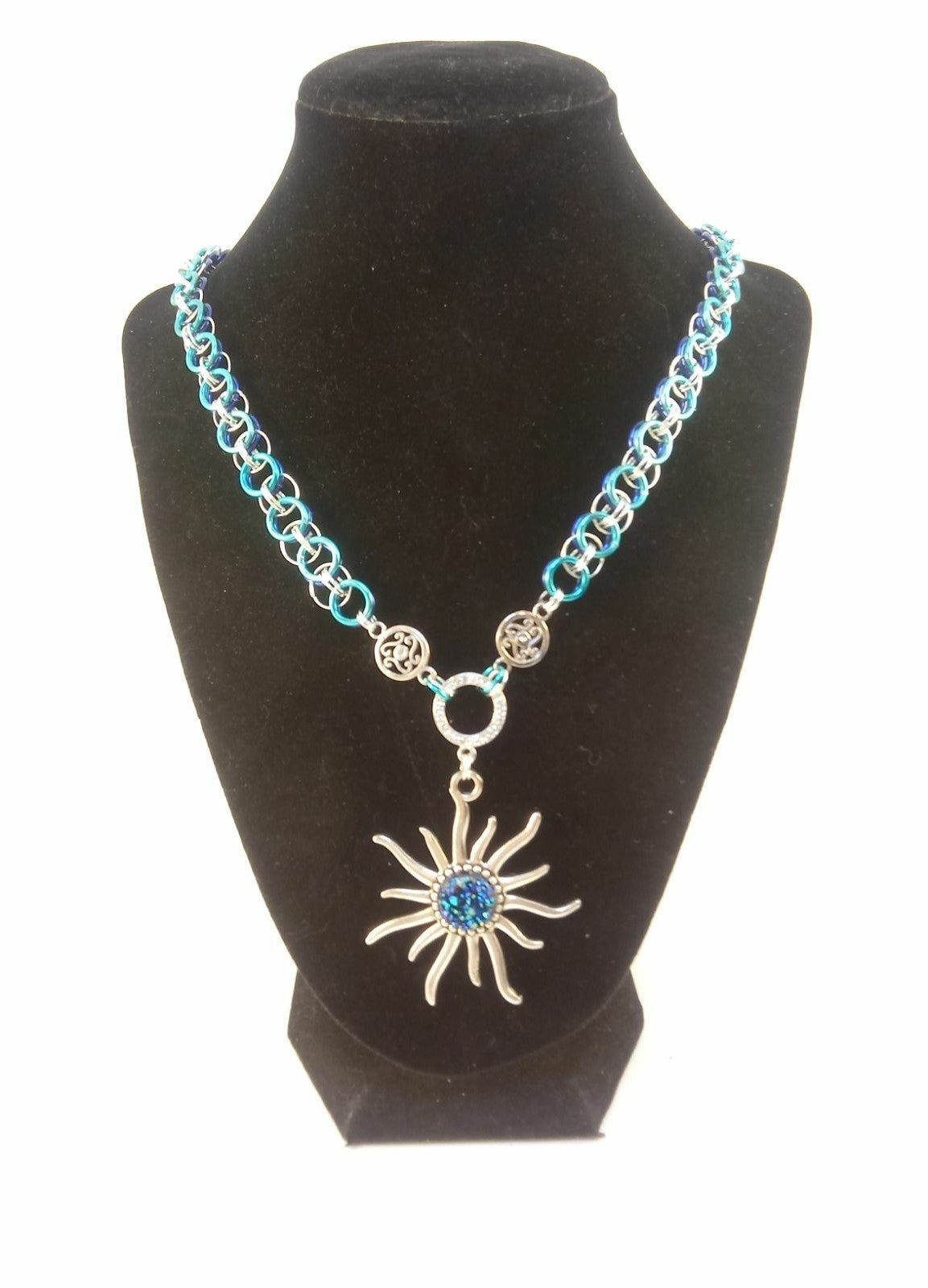 Solstice Sun Yuletide Festival Necklace