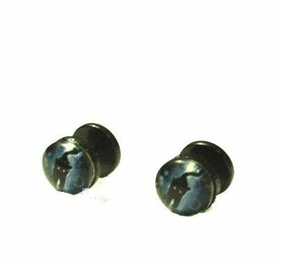 FELINE FINE Black Titanium Cheater Plugs