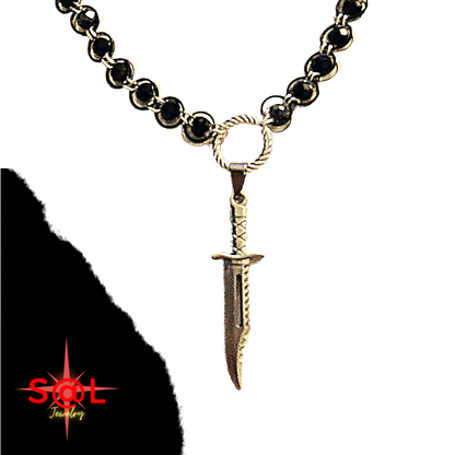 Survivalist Theme Chainmail Sub Necklace