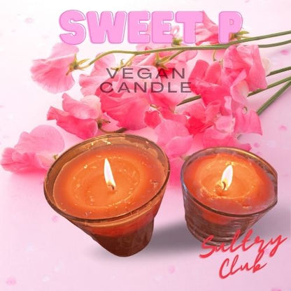 SWEET P SMALL SHOT GLASS VEGAN CANDLE