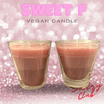 SWEET P SMALL SHOT GLASS VEGAN CANDLE