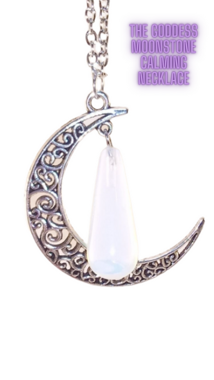 The Goddess Moonstone Calming Necklace