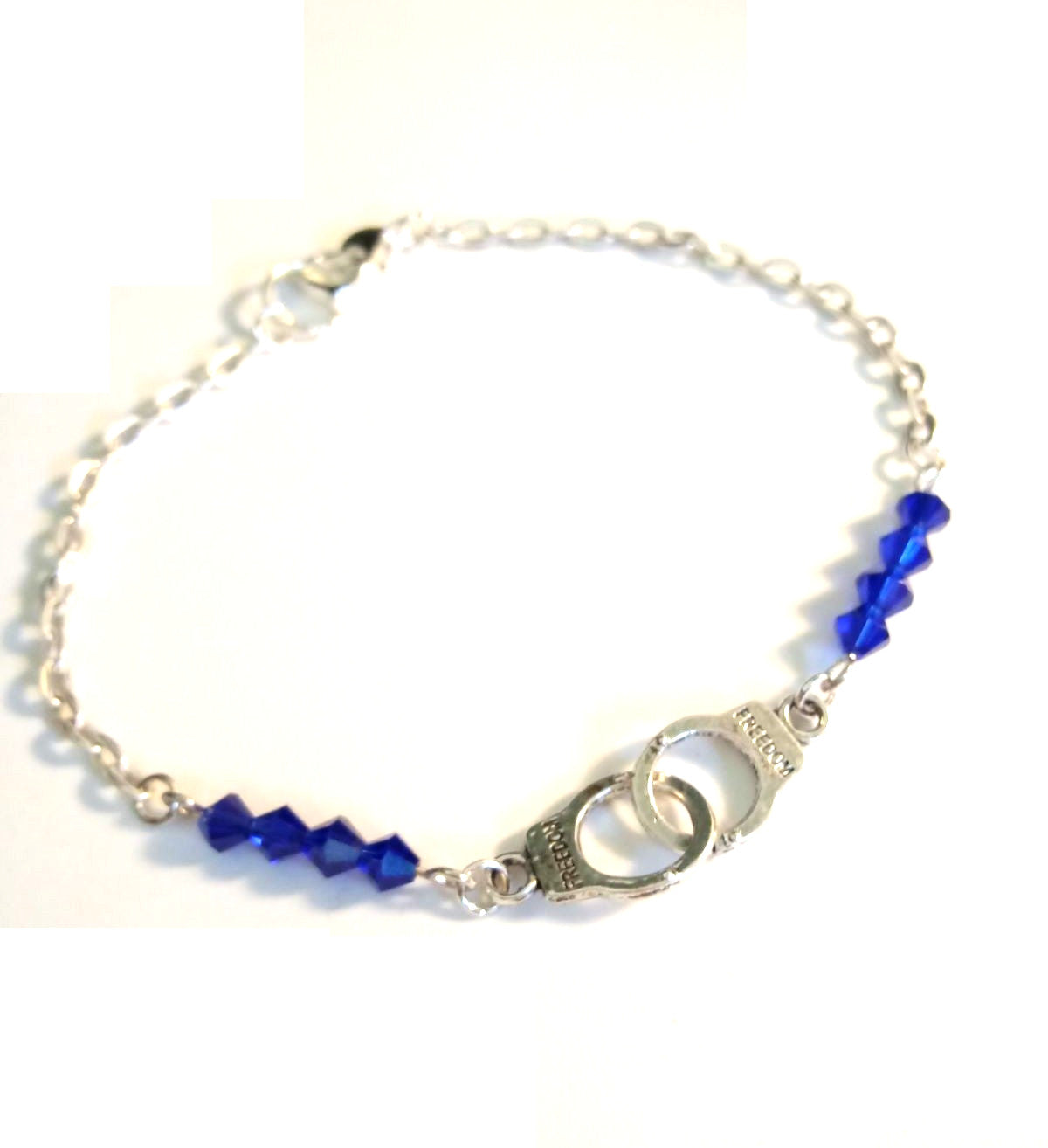 Thin Blue Line Police Awareness Bracelet