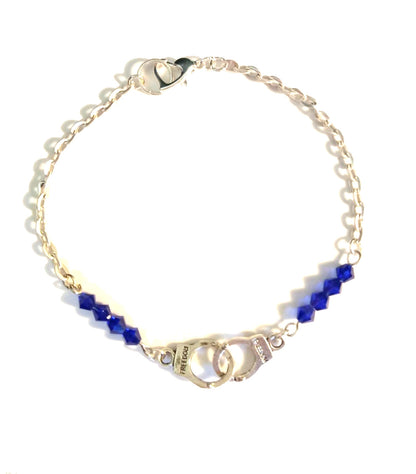 Thin Blue Line Police Awareness Bracelet