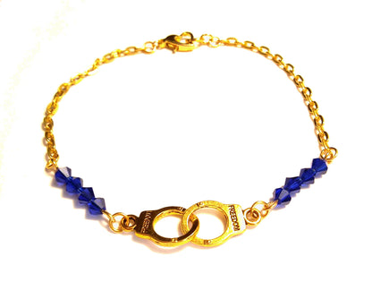 Thin Blue Line Police Awareness Bracelet