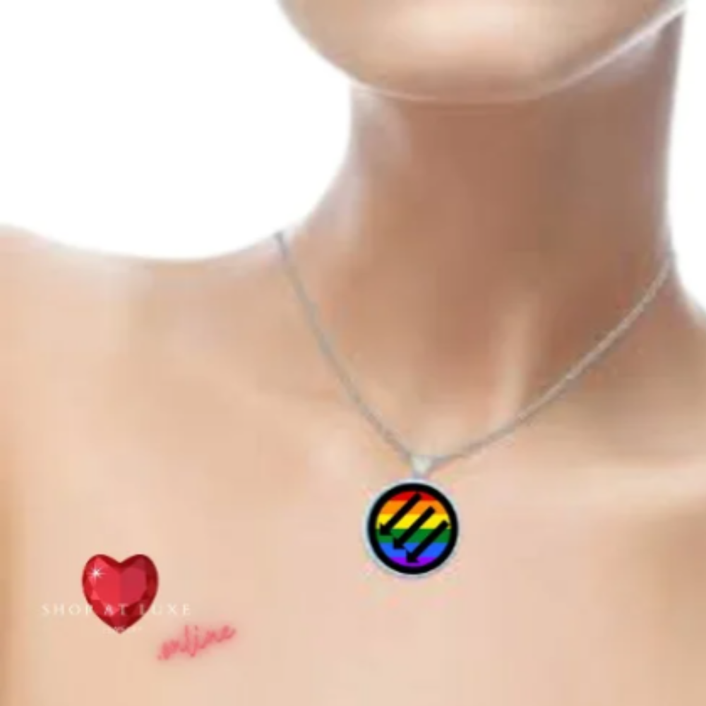 Three Arrows LBGTQ Necklace