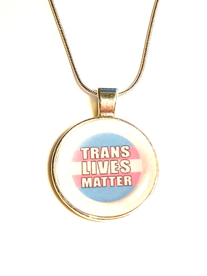 Trans Lives Matter Necklace