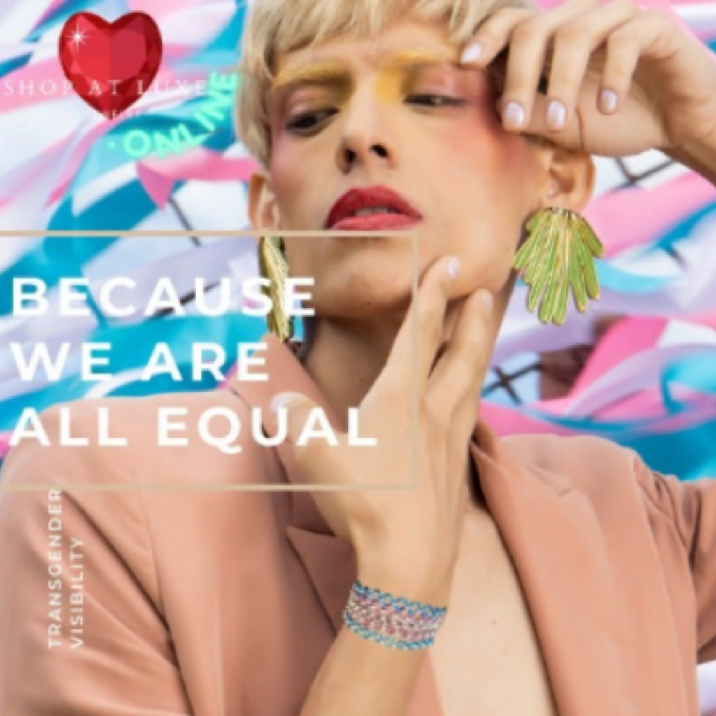 Transgender Day Of Visibility Chainmaille Bracelet