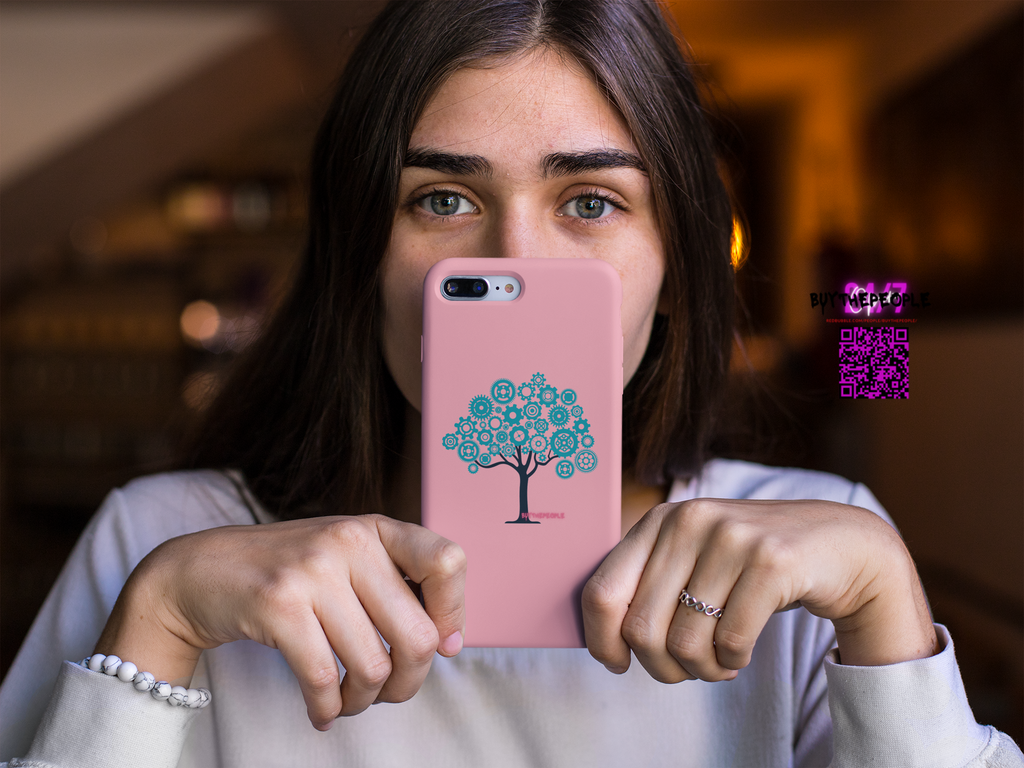 Tree of Cogs iPhone Case