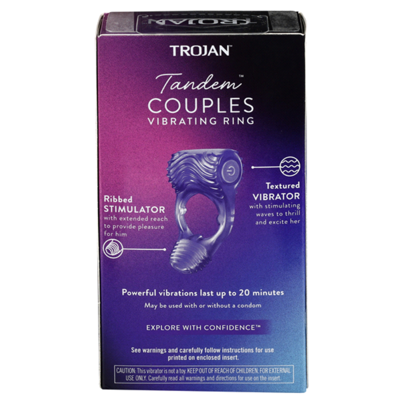 Trojan Vibrations Tandem Couples Vibrating Ring