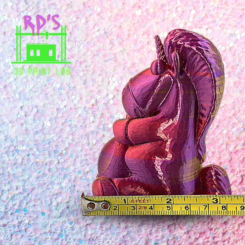 SUPER CUTE UNICORN WITH SECRET COMPARTMENT 3D FIGURE