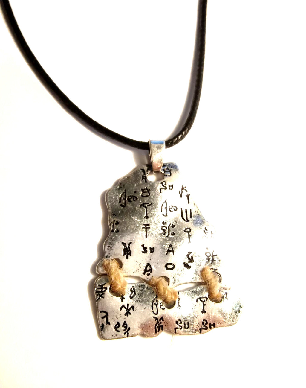 Viking Runes Amulet Norse Necklace