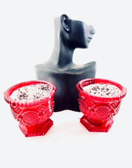 Witchy Dragon's Blood Small Candle Pair