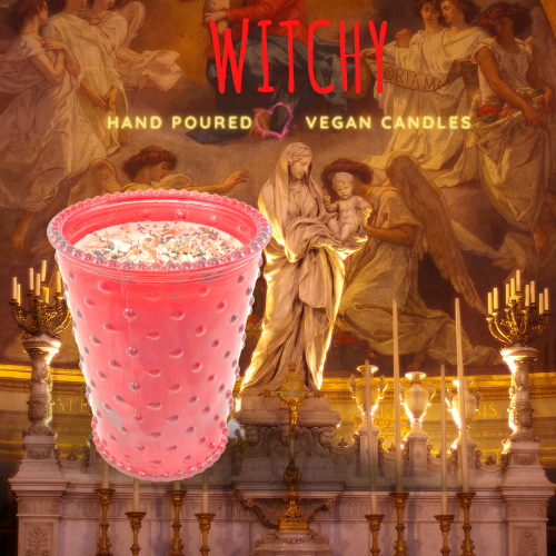 Witchy -Dragon's Blood- Vegan Candle